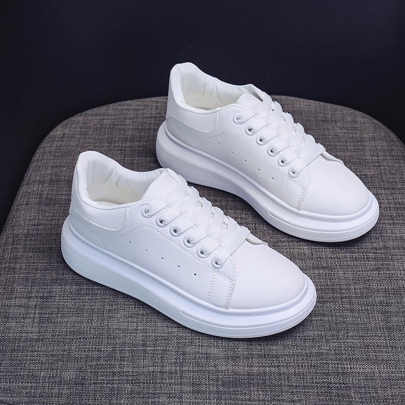 

Поднять нижнюю Белые туфли Новые универсальные повседневные туфли Классические студенческие туфли для сноуборда 40 белый