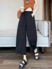 Women's Ice Silk Quick-Dry Sports and Casual Pants - Summer Thin, Petite & Narrow 8-Point To 9-Point Wide-Leg Styles