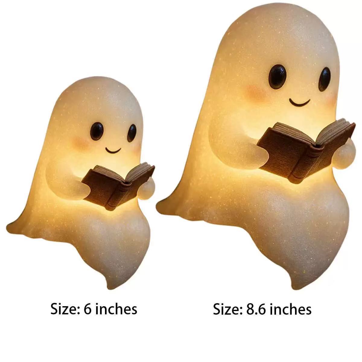 

Cute Ghost Reading Lamp Ghost Reading Night Lamp Halloween Small9.5x8.5x14cm