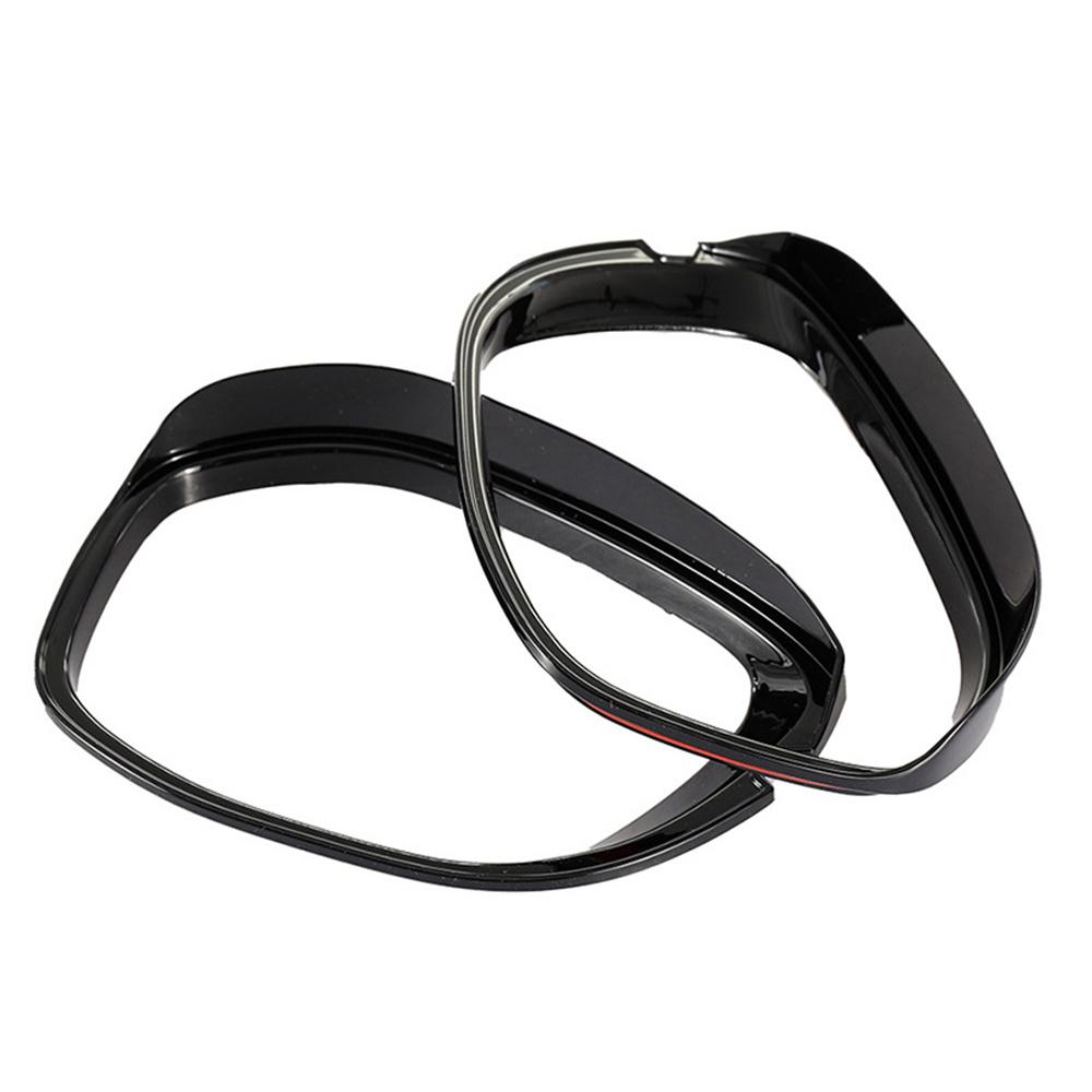Glossy Black Exterior Rearview Mirror Cover Trim For 2022 Honda Civic 11th Gen