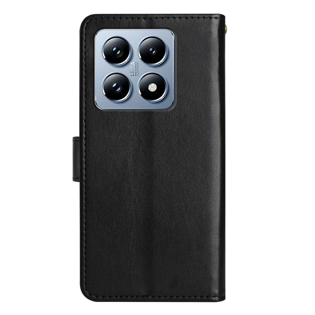 For Xiaomi 14T Case Pattern Imprint PU Leather Phone Wallet Cover with Strap