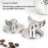 Practical 54mm Coffee Portafilter Spout Adapter Single and Double Mode Option for Efficient Brewing In Any Setting