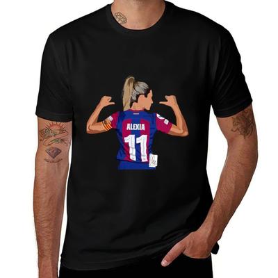 Alexia Putellas T-Shirt New Edition T-shirts Oversize Custom T Shirt Funny Gifts Shirts Graphic Tee Men