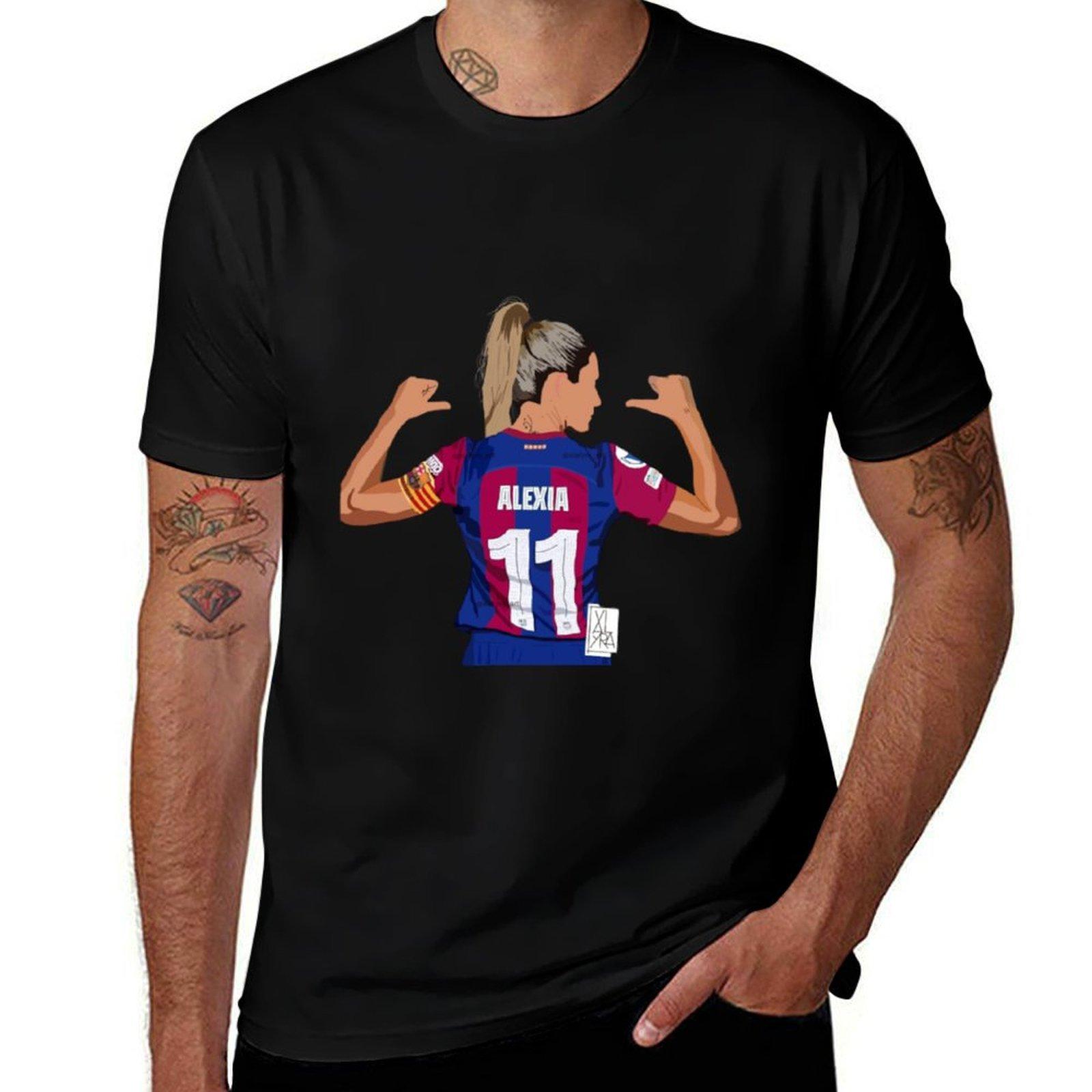 

Alexia Putellas T-Shirt new edition T-shirts oversize custom t shirt funny gifts shirts graphic tee men 3XL