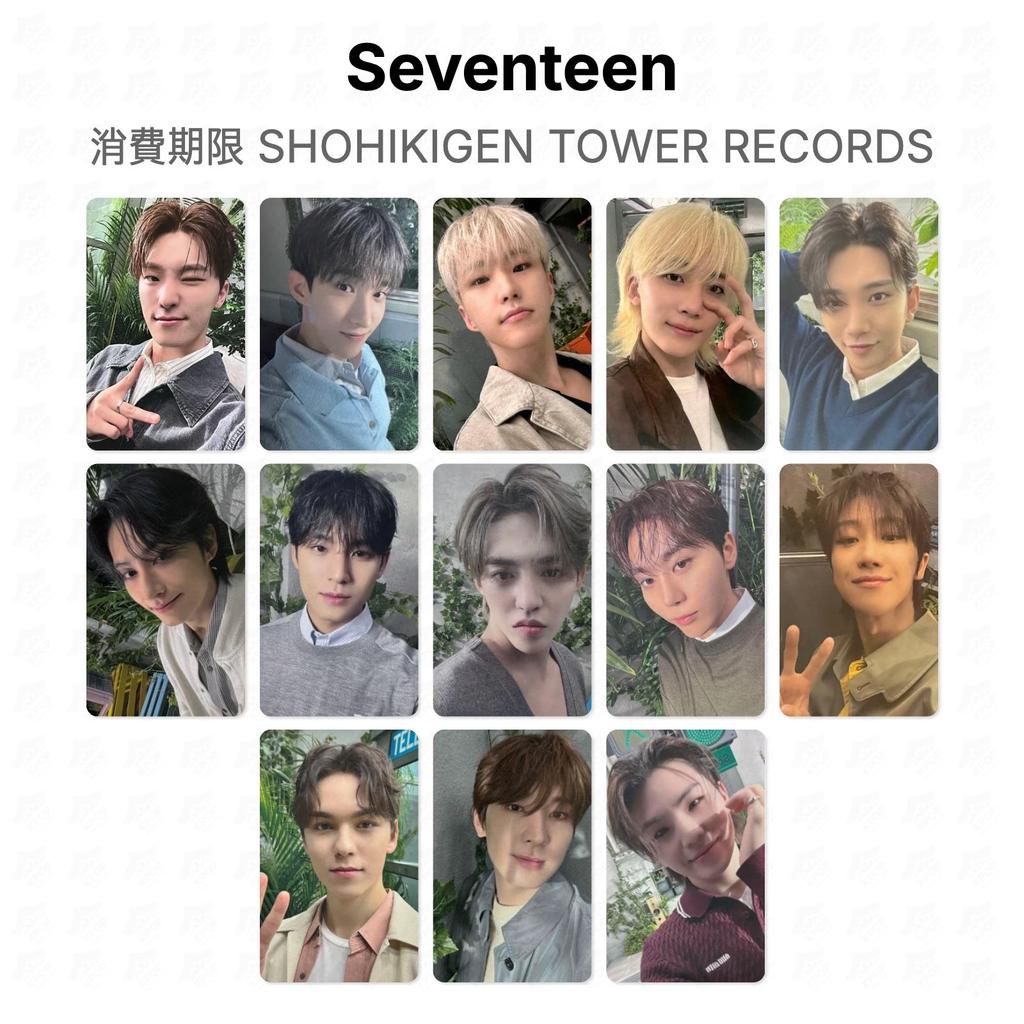 Seventeen SHOHIKIGEN TOWER RECORDS Official Photocard
