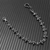 Catena da Cintura Teschio Gotico Accessorio Metallico Retrò Per Personalizzare Jeans Giubbotti Unico
