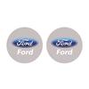 2Pcs Car Coaster Suede Mat Water Cup Anti-slip Pad Auto Interior For Ford Focus Fiesta Puma Ranger Kuga MK7 MAX F150 Mondeo