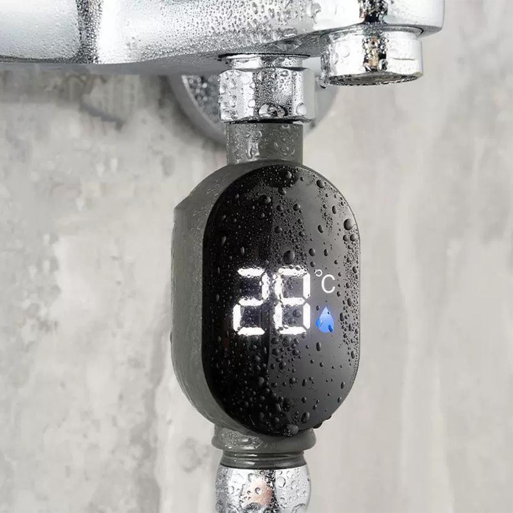 Shower Temp Gauge Water Temp Meter Shower Thermometer Real-time Readings