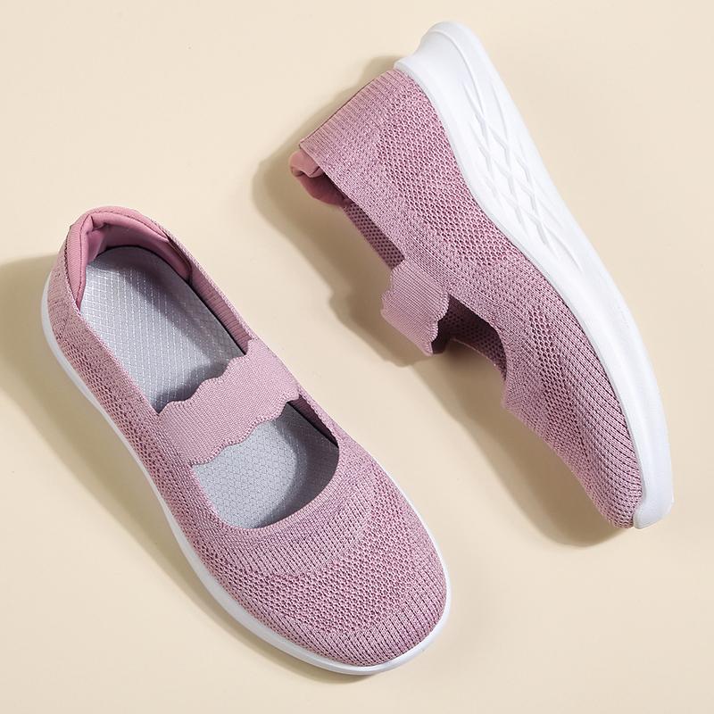 New 2025 Women's Casual Soft Sole Breathable Shoes Woman Summer Sneakers Walking Lightweight Maternity Shoes Size 41