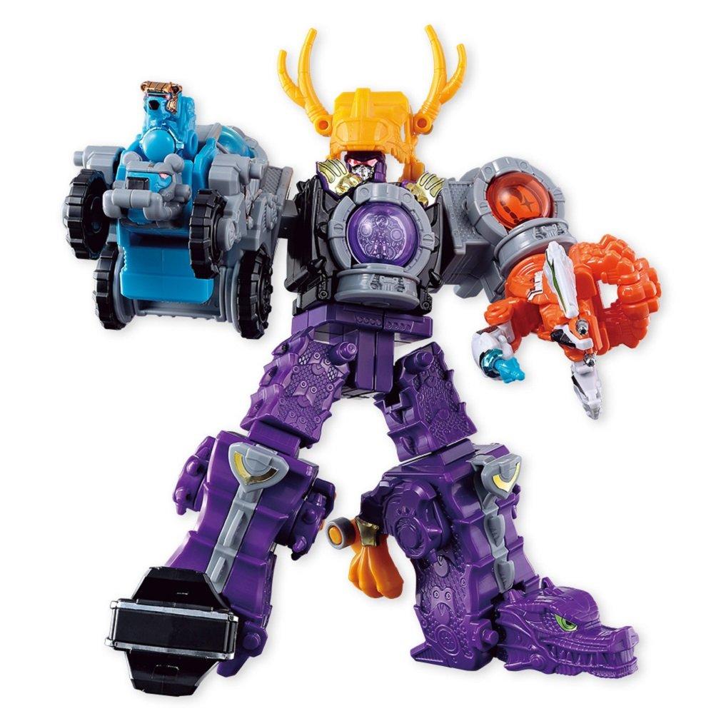 

Minipla Kyutama Combined Series 03 Ryuuteioh types set x 1 Candy and refreshing sweets Sentai (5 piece) (Uchu Kyuranger)