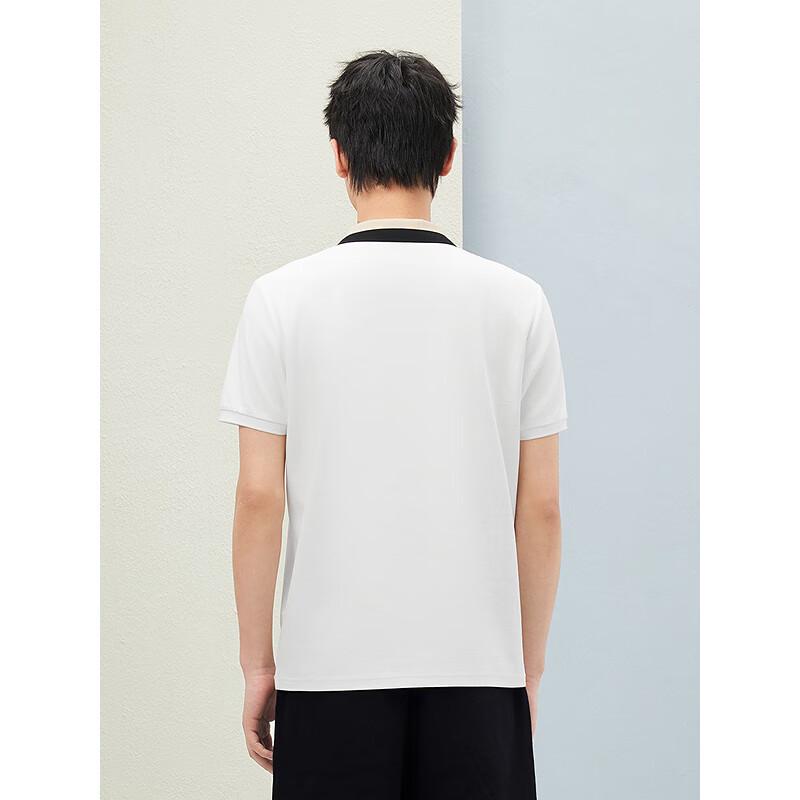 GXG Men's Two-Tone Contrast Polo Shirt
