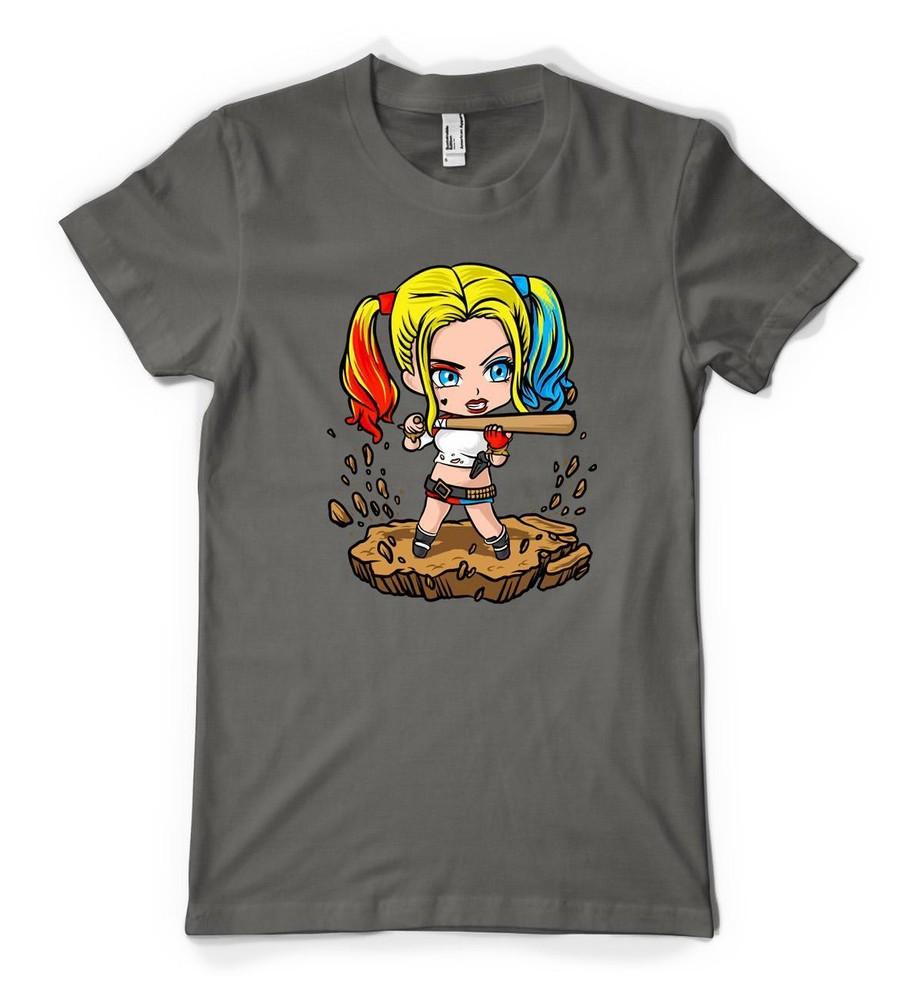 

Suicide Harley Quinn Squad Bobble Head Rock Personalised Unisex Adult T Shirt 3XL