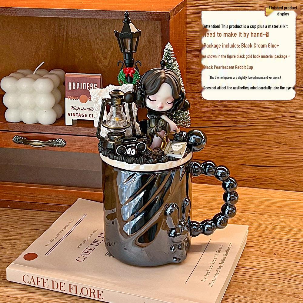 

Керамічна чашка ручної роботи для кави, чаю або молока