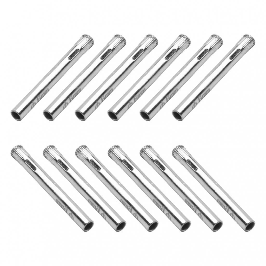 Diamond 6mm Diamond Coated Drill Bit Drill Hole Set