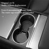 For Tesla Model Y Juniper 2025 Door Side Pocket Storage Box+ Water Cup Holder Mat Interior Accessories