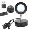 USB Projector Lamp Household Projection Light Lamp Living Room Wall Decoration LightSun Color