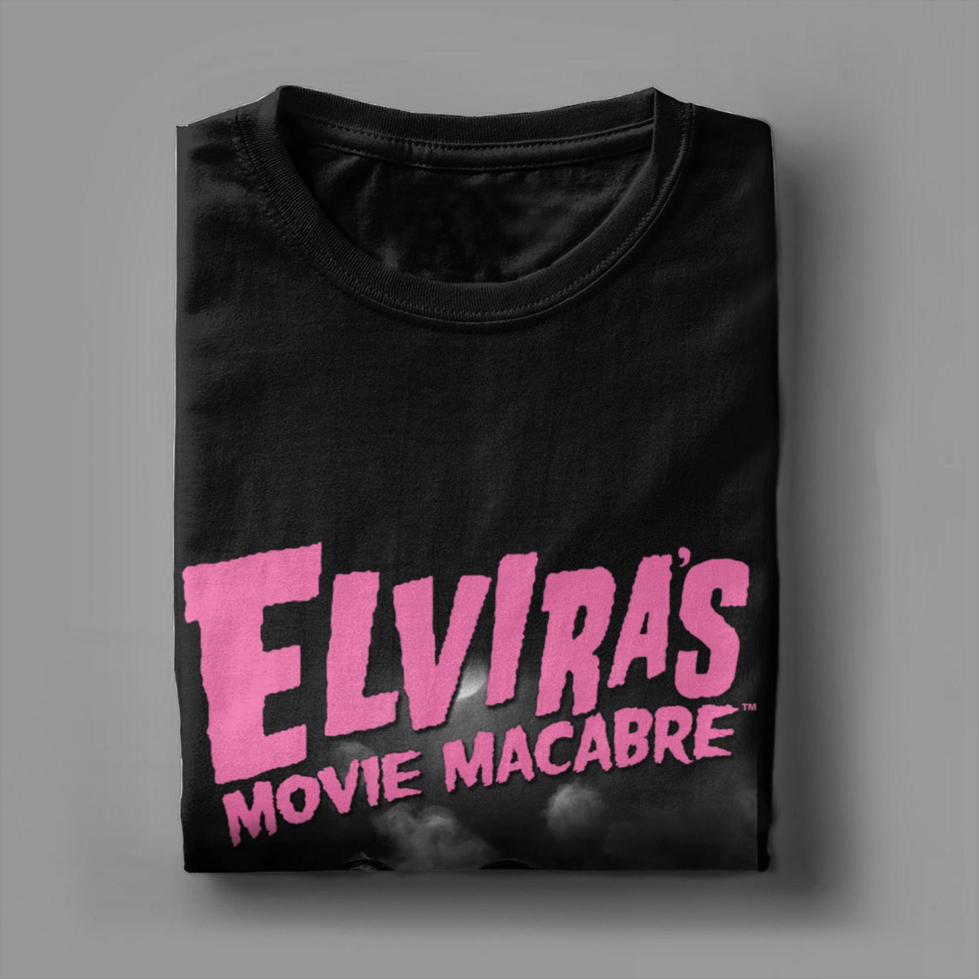

Casual T Shirt Summer E-Elviras Hip Hop T-Shirts Mistress of The Dark Cotton Tee Shirt for Men Pattern Short Sleeve Clothes ... S разноцветный