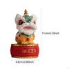 Dancing Figurine, Desk Decoration, Resin Gift, Collectible, Feng Shui Ornament, Statue for Furniture
