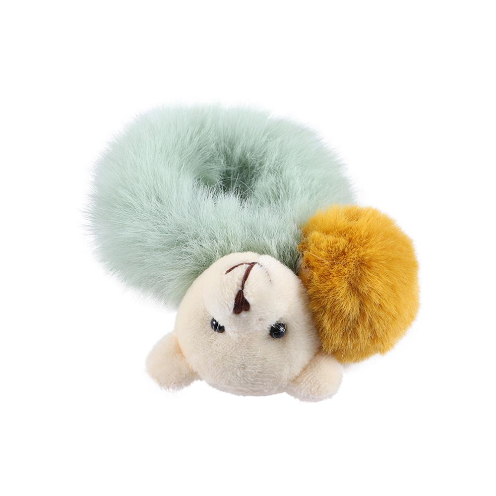 Hair Tie Cute Scrunchie Lovely Plush Bear Hair Rope Hair Accessories Rubber Bands Ponytail Holder