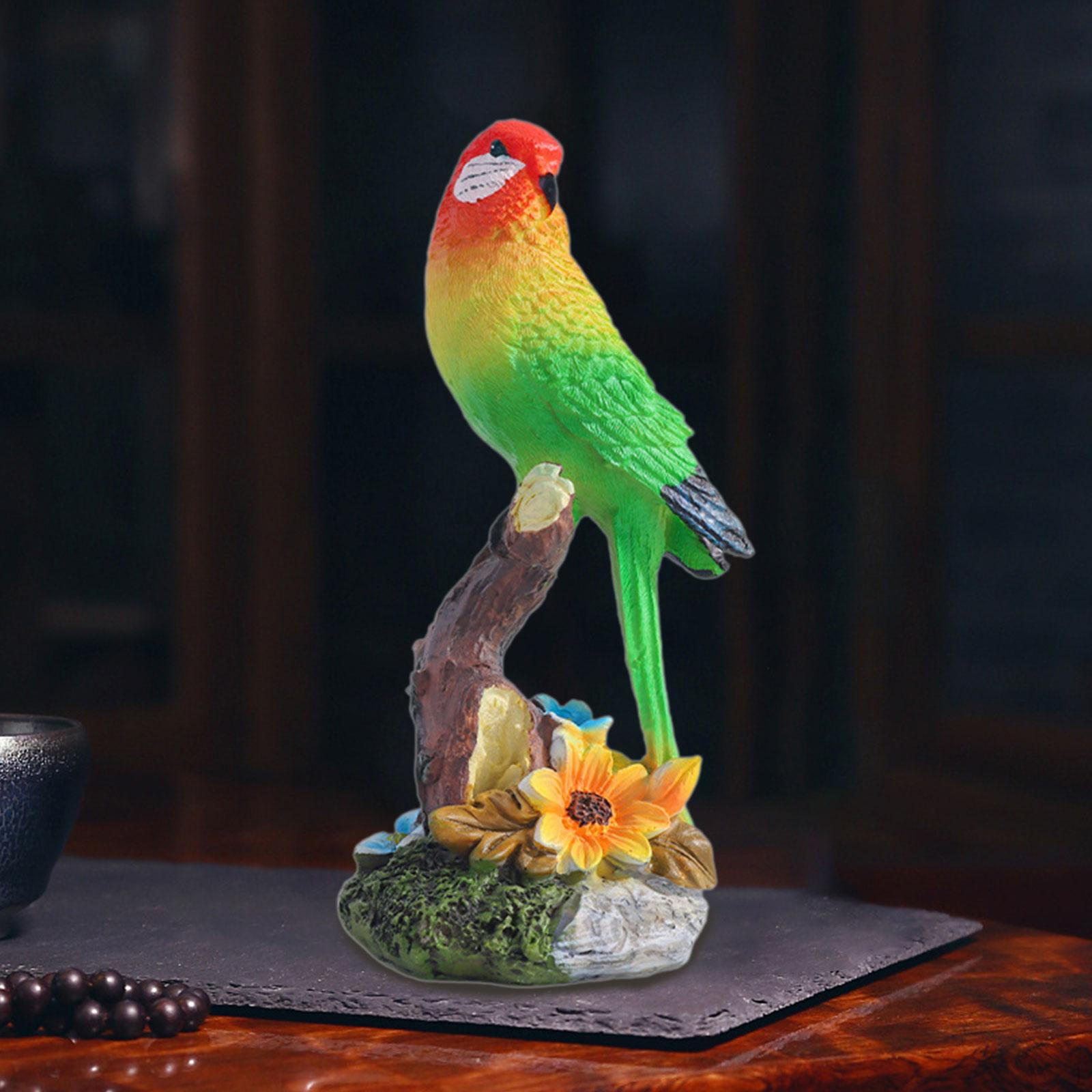 

Садовая скульптура попугая для наружного декора