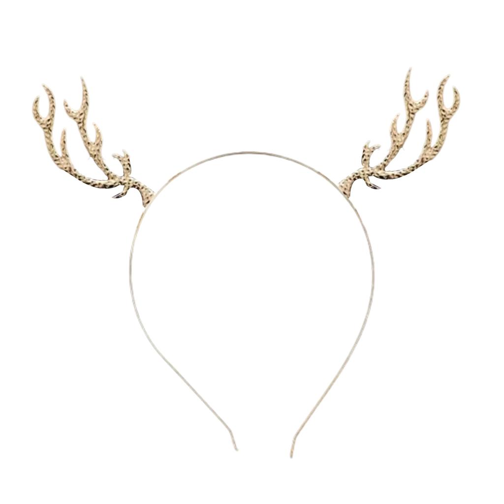 Stylish Christmas Headwear For Teens Girls Metal Hair Ornament Comfortable Wear Party Celebration