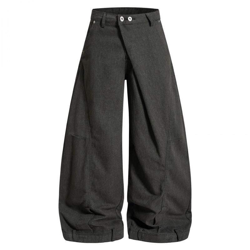 Oreeta American Vintage Loose Cargo Pants Men Women Streetwear Wide Leg Trousers