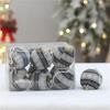 1Box 12Pcs Christmas Ball Christmas Tree Ornament Home Christmas Hanging Pendant