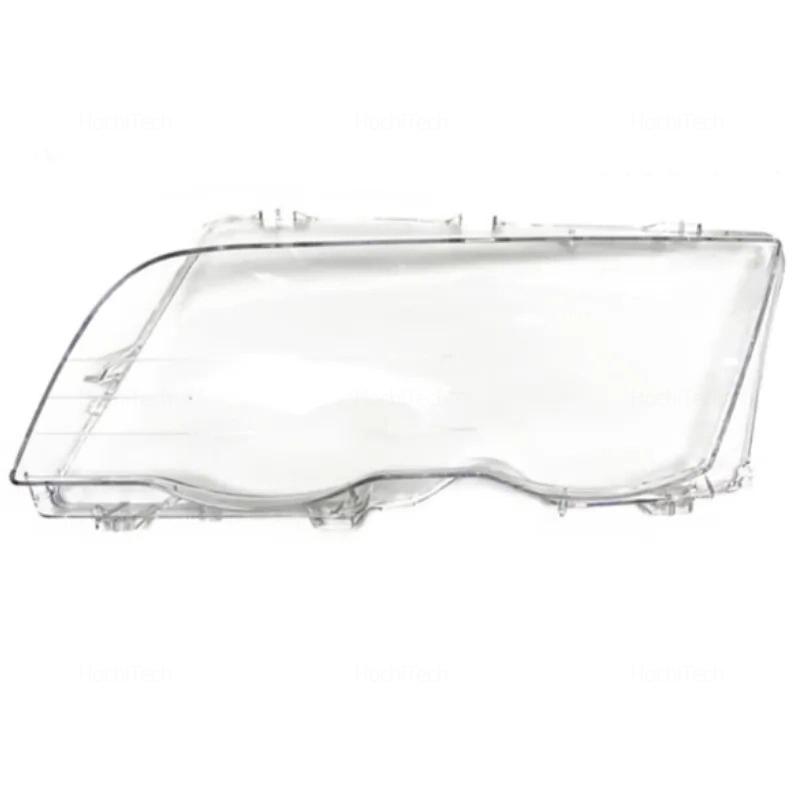 Headlights Cover for BMW 3 Series E46 Sedan 4 Doors 1998-2001 Car Headlamp Lens Glass Replacement Front Lamp Shade Auto Shell