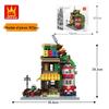 Wange 5218 Yellow Crane Tower Model - Free Shipping & Educational Building Blocks