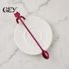 Dessert Stirring Spoon 304 Stainless Steel Coffee Spoon, Hanging Cat for Mugs Tall Cups, Long Eco-friendly Drink Stirrer Handle Tea Ideal Desserts