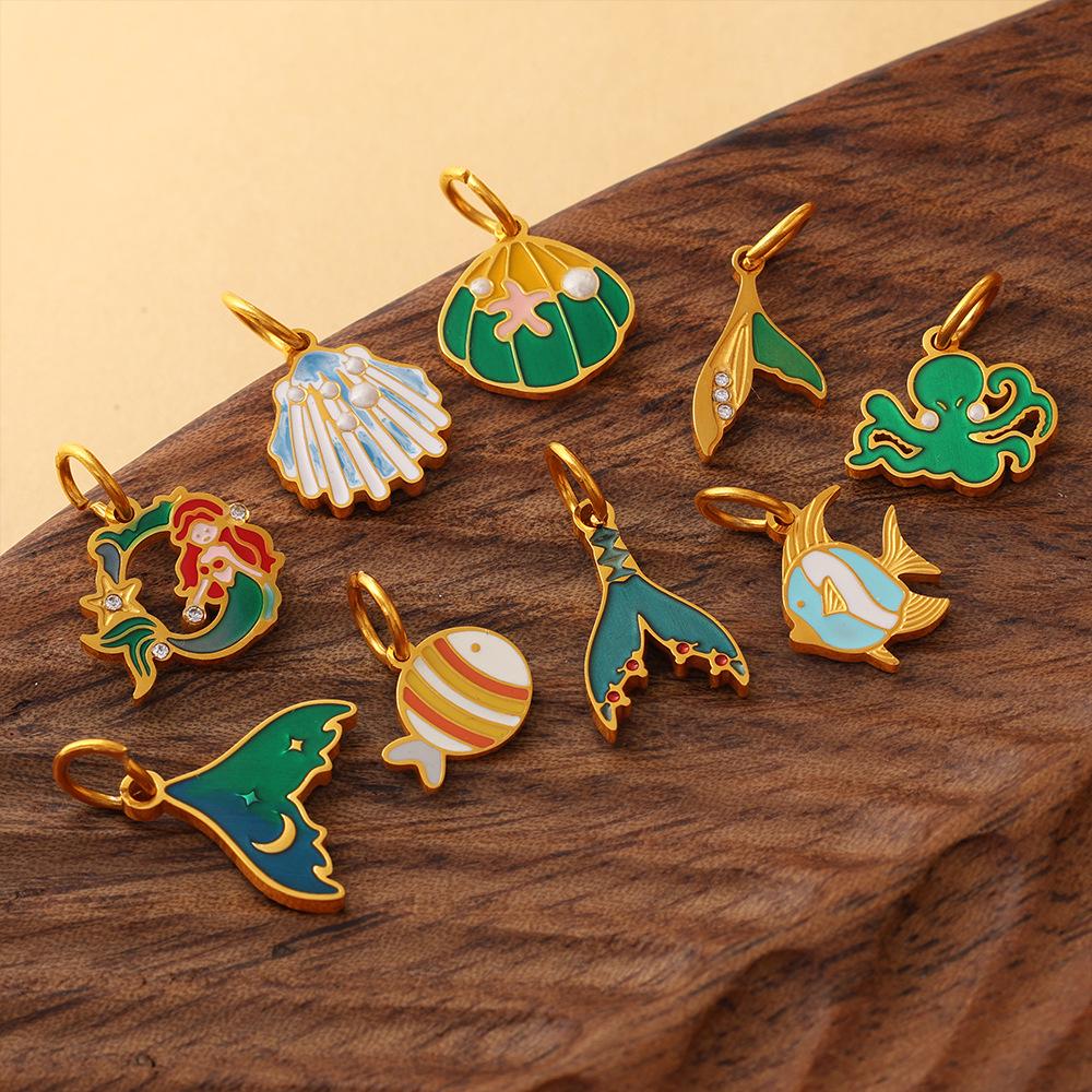 2026 DIY Jewelry Accessories: Ocean Octopus Earrings, Keychains, Bracelets & Pendants - Women's Handmade Collection