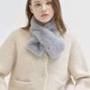 NILBY P 24WN petit fur muffler [4colors]