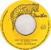 7inch Record TESFA MCDONALD  Dry Up Your Tears NONE Panther 1973 Jamaica Reggae Ska  Dub Used