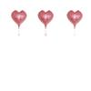 Honeymoon Love Heart Balloon Ceiling Set for Wedding and Bedroom Decor