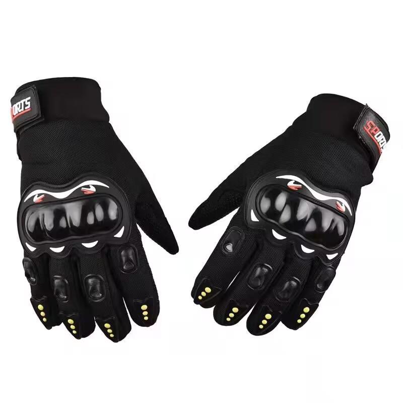Breathable Non-Slip Long Finger Motorcycle Riding Gloves