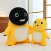 New Black-faced Milk Dragon Doll Grins and Smiles, Funny Mask Doll Gives Girlfriend Personalized Birthday Gift