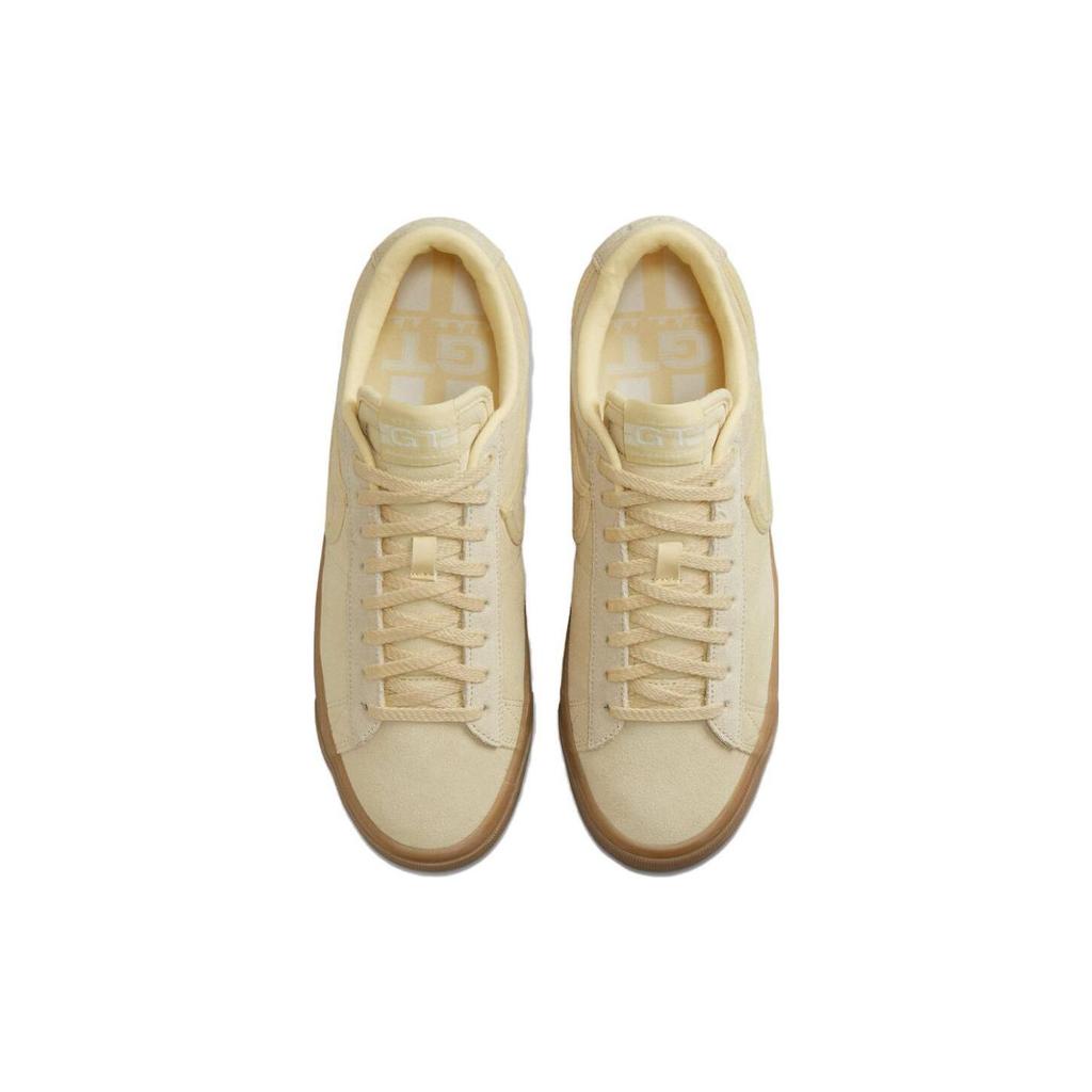 Nike Blazer Low Pro GT Premium SB Pale Vanilla Gum Unisex Sneakers Tan Summit-White FN7404-200