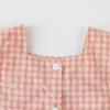 Summer Girls Plaid Camisole Dress Two Piece Set Trendy Toddler Baby Cool Outfit Fashion Children Clothing