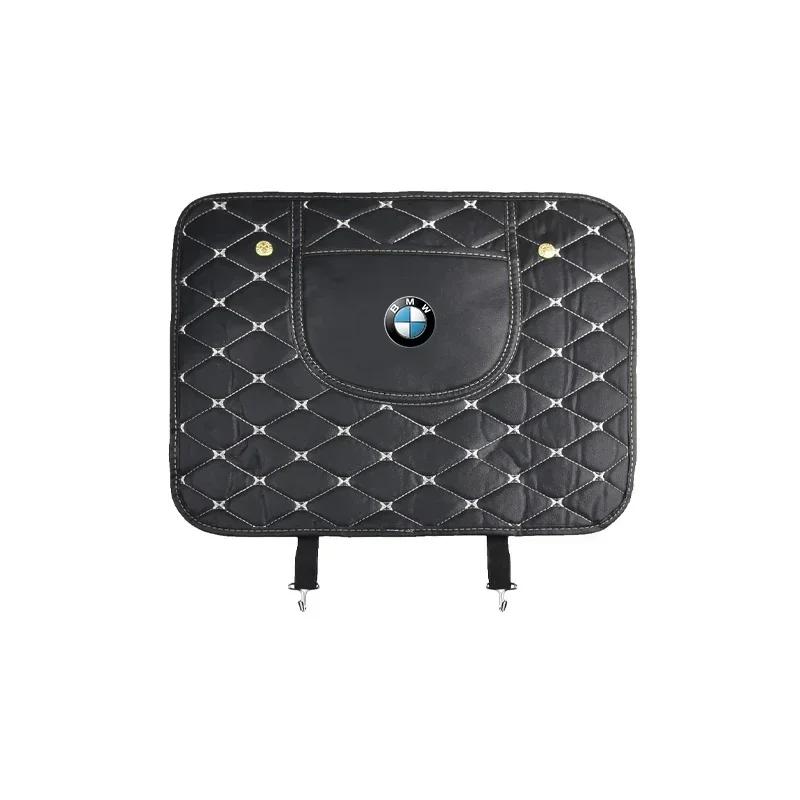 

2025 E46 x5 For BMW X3 E39 E46 X5 E87 E90 E92 F10 F15 F20 X6 F25 F30 Car Seat Back Organizer Storage Bag Backrest Anti-kick Pad