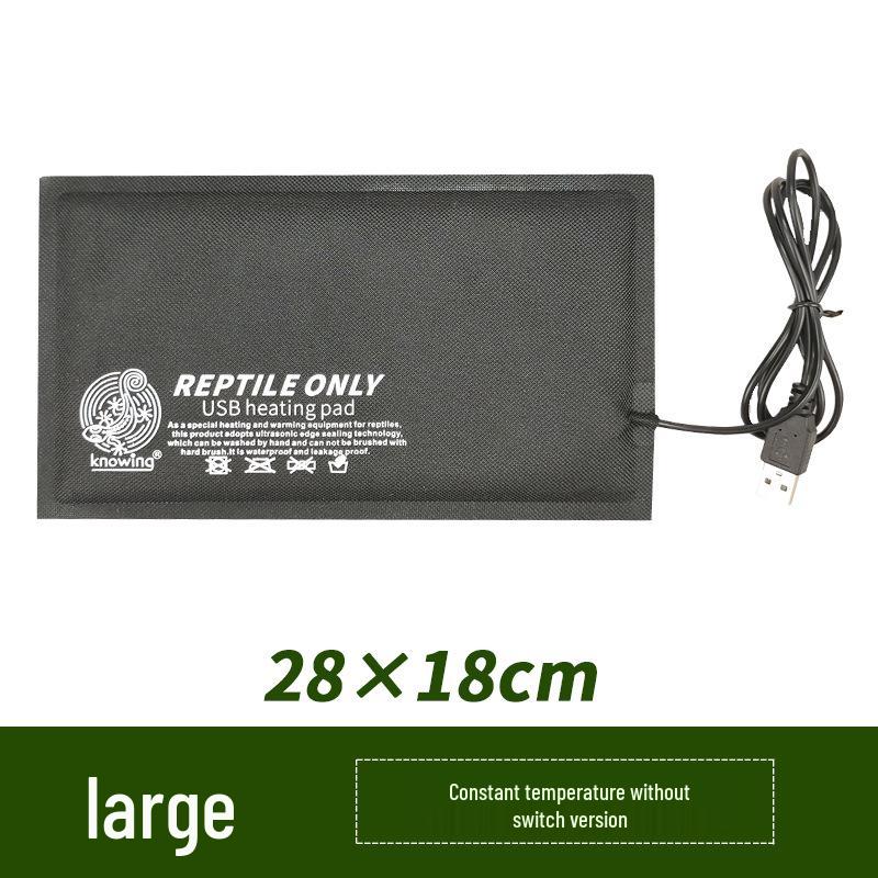 Kohlefaser USB Heizkissen für Haustiere - Waschbar & Biegsam für Reptilien, Katzen und Hunde.