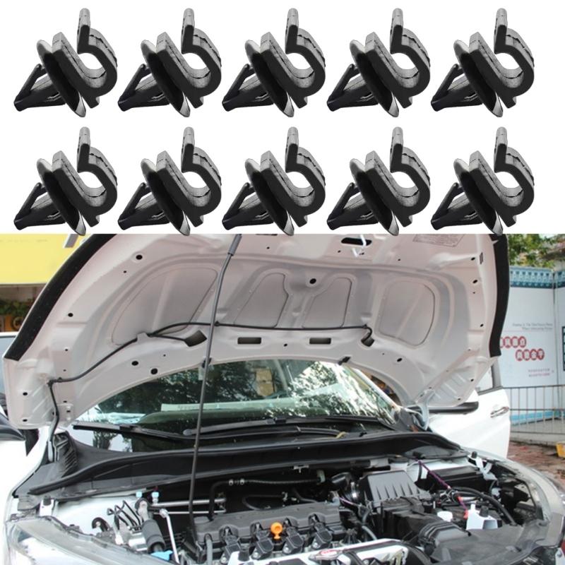 Car Maintenance necessary Prop Rod Fastener Car Hood Stabilizers Bracket Engine Cover Bracket 20pcs for 91547-SE0-0030