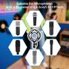 Universal Anti Vibration Microphone Shock Mount Filter Condenser Mic Holder Studio Music Recording Broadcasting Reduce Noise