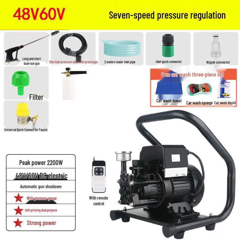 Aokewen Cordless High-Pressure Car Washer
