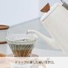 Hario V60 Enamel Drip Kettle Buna 800ml IH Compatible BDK-80-W White 800mL