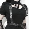 Black Waist Belt Chain Dancers Costume Waist Strap Waistband Belt Simple Chain Belt for Suit Skirt Jeans Body Jewelry