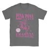 Chappell Roan Pink Pony Club 100 Cotton T-Shirt For Men Summer  Vintage T-Shirts Crewneck Hippie Tees Oversize Pattern Tops