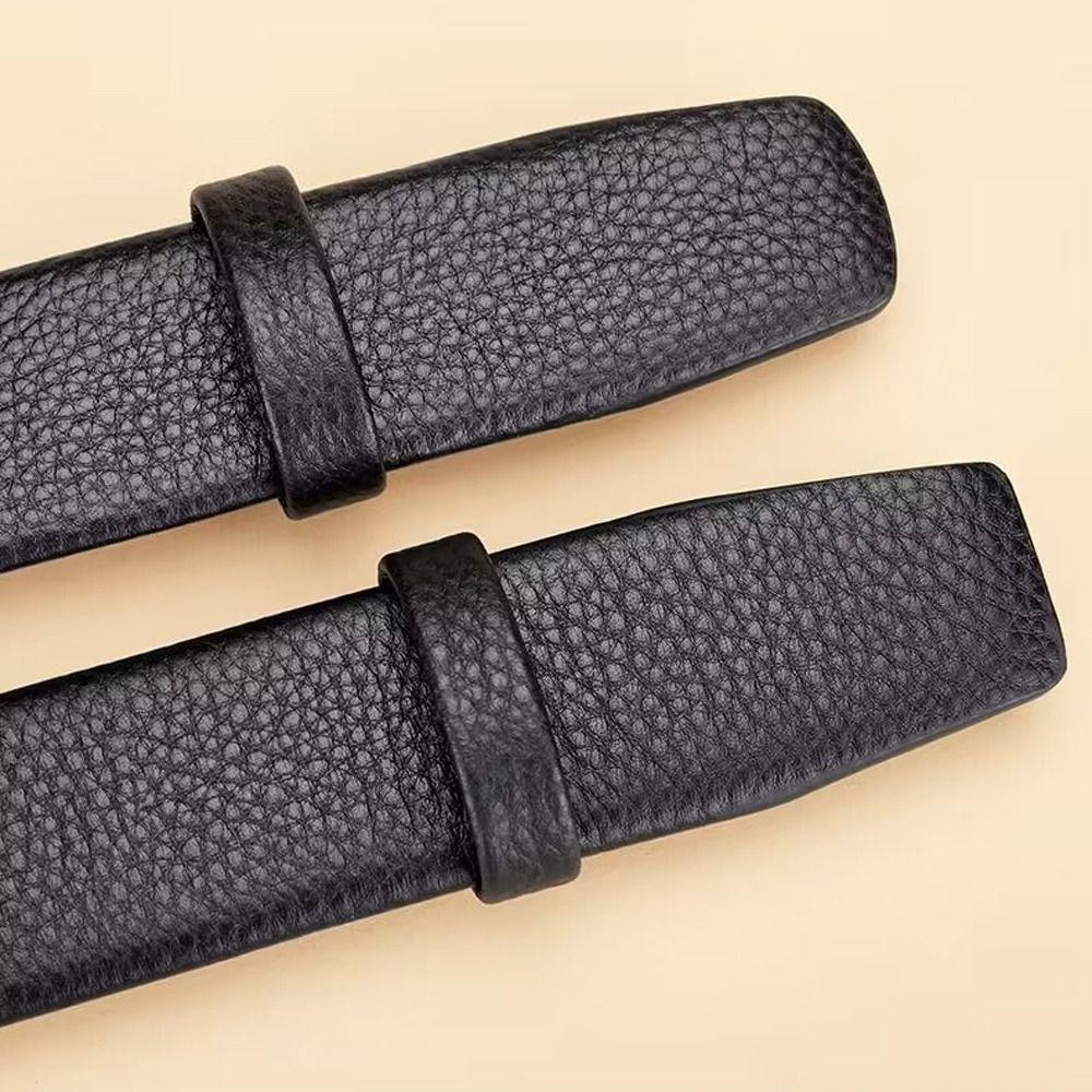 Delicate Belt Link Loop Cow Genuine Leather Belt Tail Fixed Ring Men's Belt Ring  Belt Accessories