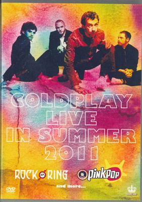 DVD COLDPLAY - Live In Summer 2011 SBDVD124 SOUND BOXX Unknown Music Video Used