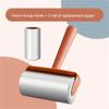 Portable Tearable Roll Paper Sticky Roller Dust Wiper Pet Hair Clothes Carpet Tousle Remover Replaceable Cleaning Brush Tools