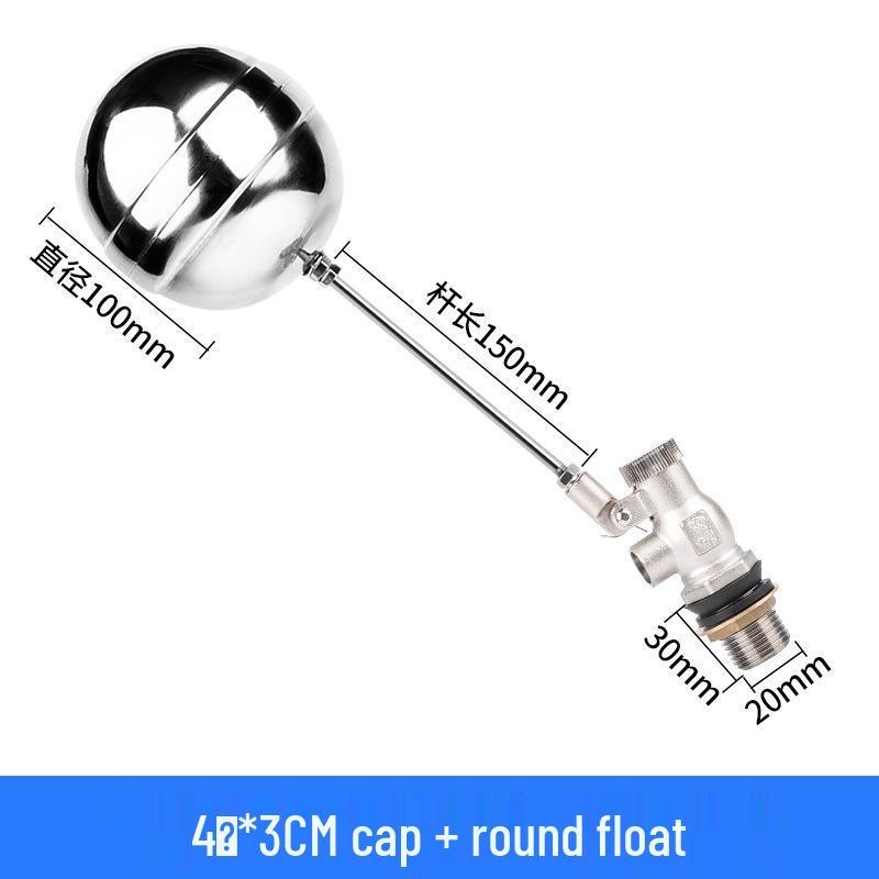 4-punktowa nakrętka ze stali nierdzewnej 304 z powłoką galwaniczną, zawór pływakowy – odporna na wysoką temperaturę, wrzącą wodę, kwasy i zasady